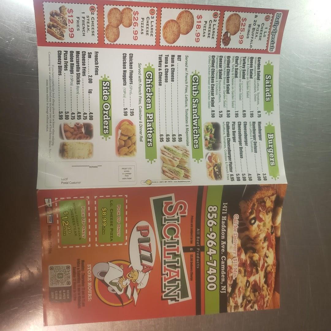 Sicillian Pizza